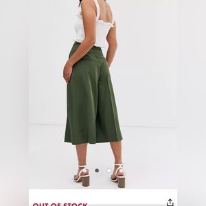 ASOS DESIGN Petite tailored clean culottes
